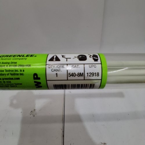 GREENLEE LUMINESCENT FIBERGLASS RODS GLO STIX, GLOW IN THE DARK - 8FT (MODEL: 540-15) image 2