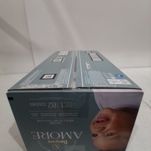 82PK PAMPERS AMORE MOST ABSORBENT AND BEST DIAPER - SIZE 1 - WHITE (UPC: 03077224453) image 4