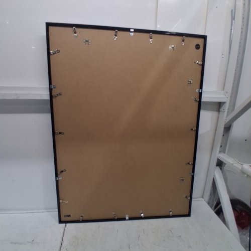 AMERICAN FLAT PICTURE FRAME - 30" X 40" - BLACK image 3