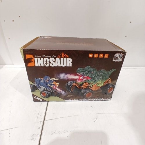 ZDCZ TYRANNOSAURUS DINOSAUR REMOTE CONTROL CAR - GREY/BLUE image 2