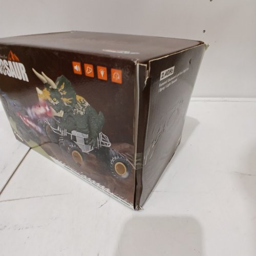 ZDCZ TYRANNOSAURUS DINOSAUR REMOTE CONTROL CAR - GREY/BLUE image 3
