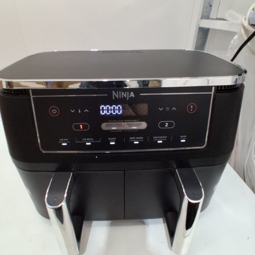 NINJA FOODI 6-IN-1 DUALZONE XL AIR FRYER, 2 INDEPENDENT BASKETS - 10QT./XL - BLACK (MODEL: DZ302C) image 2
