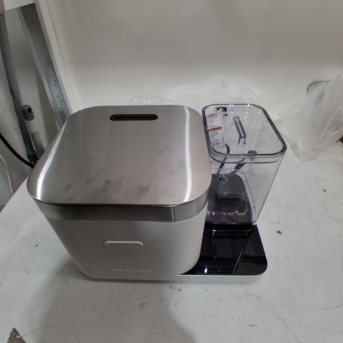KITCHENAID GRAIN AND RICE COOKER WITH INTEGRATED SCALE AND WATER TANK - 8 CUPS - WHITE/BLACK (MODEL: KGC3155BM) image 3