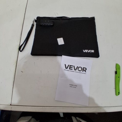 HEAT INSULATED FIREPROOF & WATERPROOF BAG WITH LOCK -9.6" X 14.2" - BLACK (MODEL: YHX-007) image 3