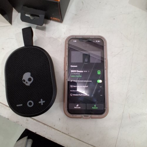 SKULLCANDY OUNCE+ WATERPROOF MINI WIRELESS BLUETOOTH SPEAKER - BLACK (MODEL: IPX7) image 2