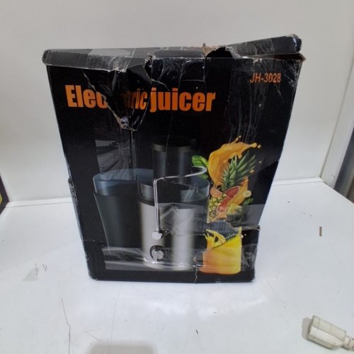ELECTRIC JUICER MACHINE FOR FRUIT AND VEGETABLES - BLACK (MODEL: JH-3028) image 5