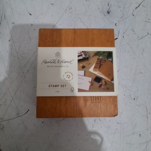 71PC HEARTH & HAND WITH MAGNOLIA STAMP SET - BROWN/WOODEN (MODEL : 324-05-2837) image 3