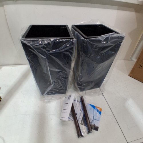 2PK GARVEE SELF-WATERING PLANTERS WITH DRAINAGE HOLES, WATER LEVEL MONITOR AND INNER BUCKET image 2
