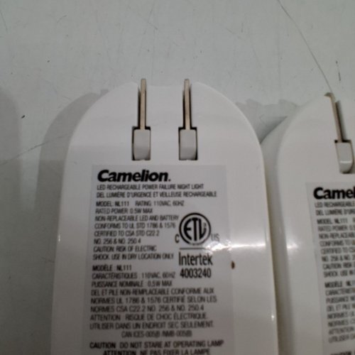 4PK CAMELION LED RECHARGEABLE MOTION SENSING POWER FAILURE NIGHT LIGHT - WHITE (MODEL: M-111) image 4