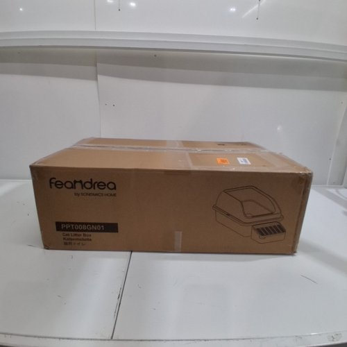 FEANDREA CAT LITTER BOX - XL - LIGHT GRAY (MODEL: PPT008GN01) image 4