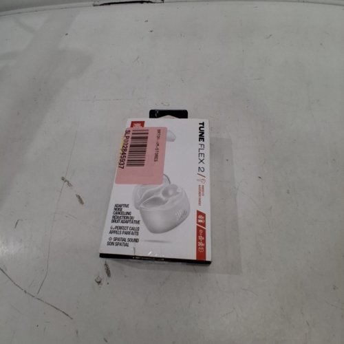 JBL TUNE FLEX 2 TRUE WIRELESS BLUETOOTH NOISE CANCELLING EARBUDS WITH CHARGING CASE - WHITE (MODEL: JBLTFLEX2WHTAM) image 6