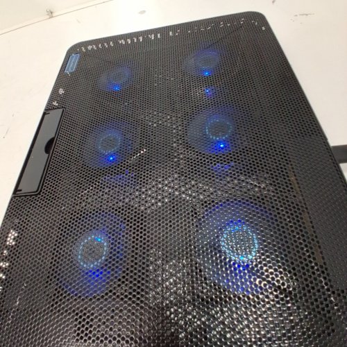 RGB LAPTOP COOLING PAD - BLACK (MODEL: F5) image 2