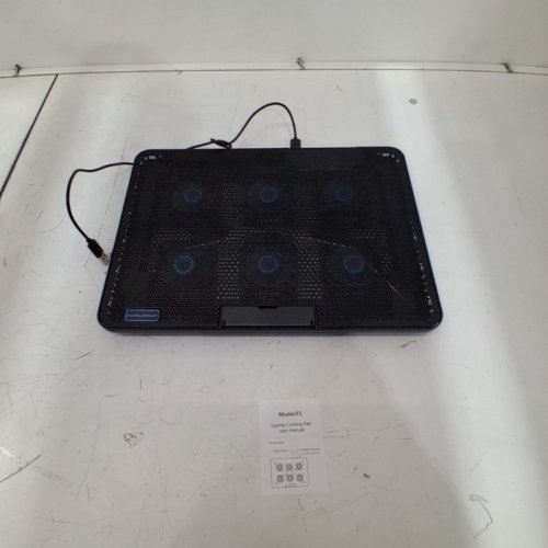 RGB LAPTOP COOLING PAD - BLACK (MODEL: F5) image 4