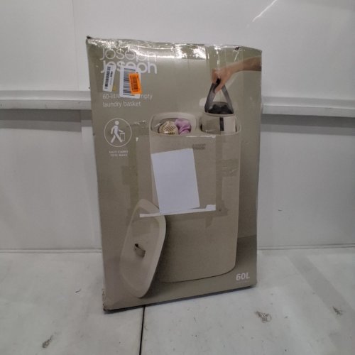 JOSEPH JOSEPH TOTA LAUNDRY HAMPER WITH SEPARATE BASKETS AND REMOVABLE BAGS - 60L - ECRU/BEIGE image 4
