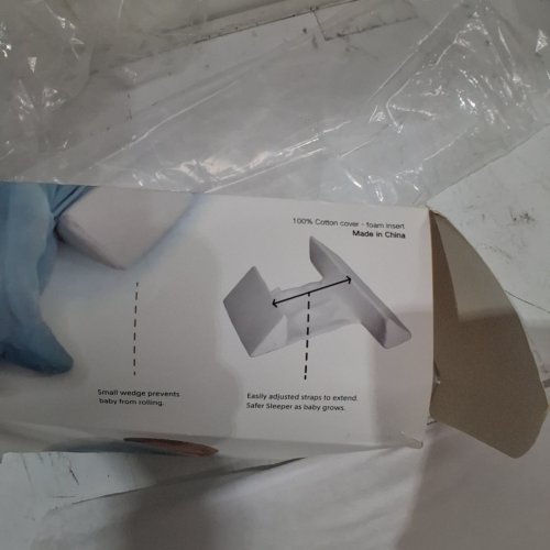 SAFERSLEEPER BABY SLEEP POSITIONER - WHITE image 2