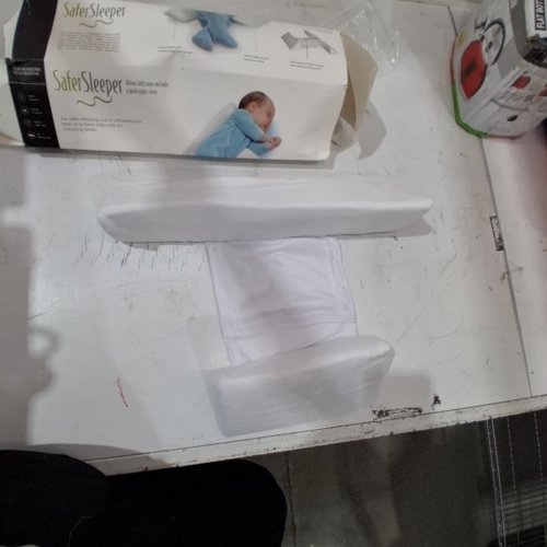 SAFERSLEEPER BABY SLEEP POSITIONER - WHITE image 3
