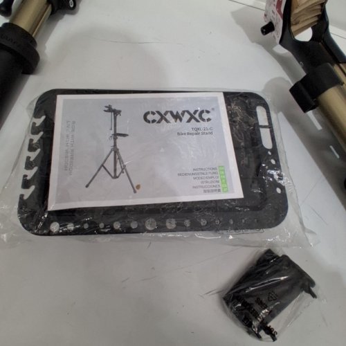 CXWXC BIKE REPAIR STAND - 60LBS CAP - CHAMPAGNE/BLACK - (MODEL: TQXL-21-C) image 6