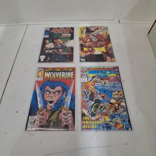 4 ASSTD MARVEL AND MALIBU COMIC BOOKS - MYS-TECH WARS #1 OF 4, MARVELCOMICS PRESENTS #93, PROTECTORS #5, THE PUNISHER THE FINAL DAYS #58 - VARIOUS AUTHORS image 2