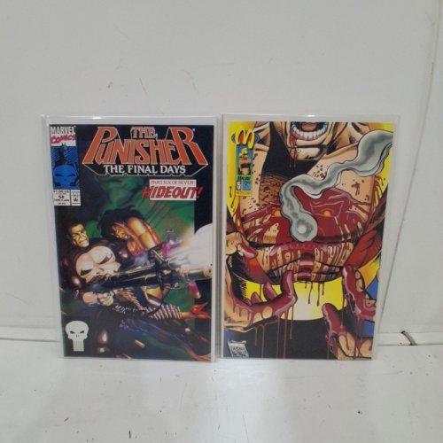 4 ASSTD MARVEL AND MALIBU COMIC BOOKS - MYS-TECH WARS #1 OF 4, MARVELCOMICS PRESENTS #93, PROTECTORS #5, THE PUNISHER THE FINAL DAYS #58 - VARIOUS AUTHORS image 3