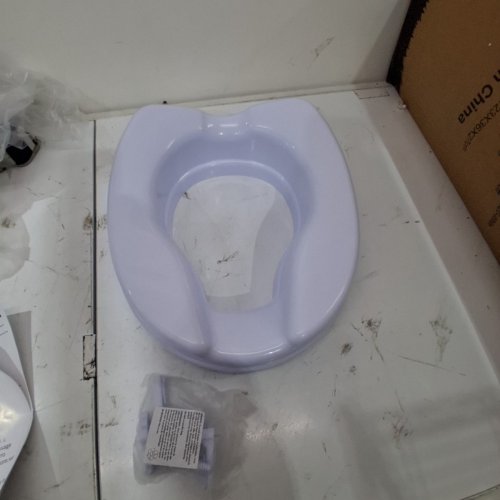 BIOS LIVING RAISED TOILET SEAT - 2" - WHITE - (MODEL: 59056) image 3