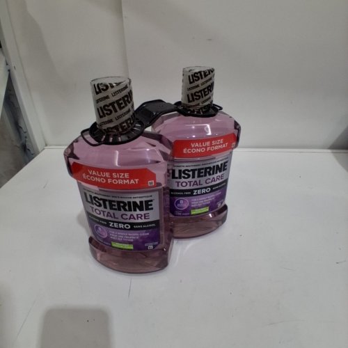 2 LISTERINE TOTAL CARE ANTISEPTIC MOUTHWASH -1L- MILD MINT image 2