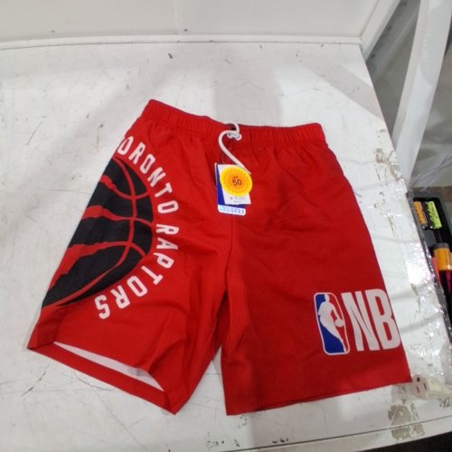BOY'S TORONTO RAPTORS SWIM TRUNKS - EXTRA LARGE - RED image 2