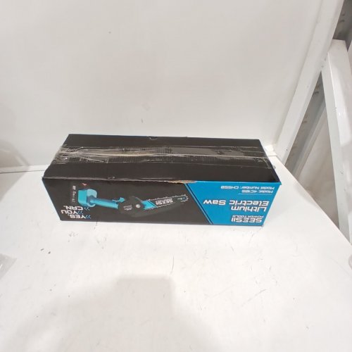 SEESII CORDLESS MINI CHAIN SAW - 6" - BLUE AND BLACK image 4