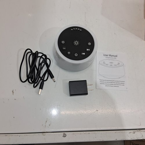 COLOURNOISE WHITE NOISE MACHINE WITH 12 COLORS, 30 SOOTHING SOUNDS AND 5 TIMERS - BLACK (MODEL: ‎CWN-R1) image 3