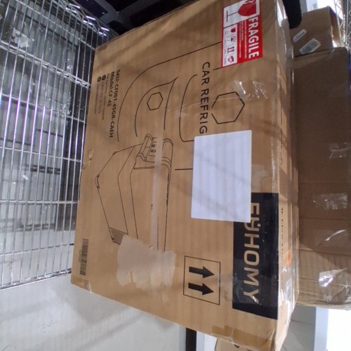 EUHOMY PORTABLE ELECTRIC COOLER WITH CAR PLUG - 48QT - GREY/BLACK (MODEL: ‎CF-45) image 4
