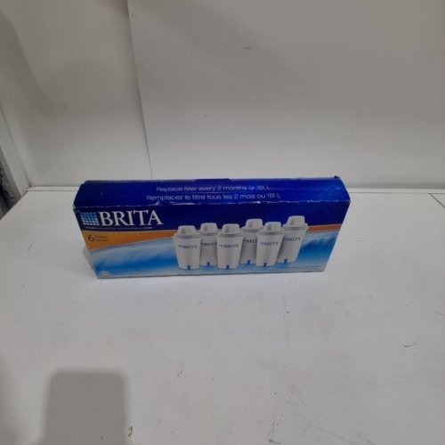 6PK BRITA STANDARD WATER FILTER REPLACEMENT FILTERS - WHITE image 2
