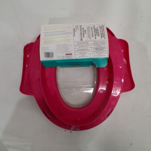 DISNEY MINNIE MOUSE "BOWTIQUE" KIDS' SOFT POTTY SEAT - PURPLE image 3