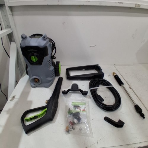 ELECTRIC PRESSURE WASHER - 1800W - GRAY, BLACK, GREEN image 3