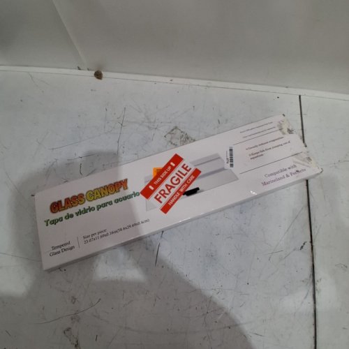 CUCZUUS TEMPERED AQUARIUM GLASS CANOPY - 23.07" X 11.69" X 0.16" - FITS 15GLA & 20GAL FISH TANKS - CLEAR (MODEL : CUC-US-FT2307-1) image 4