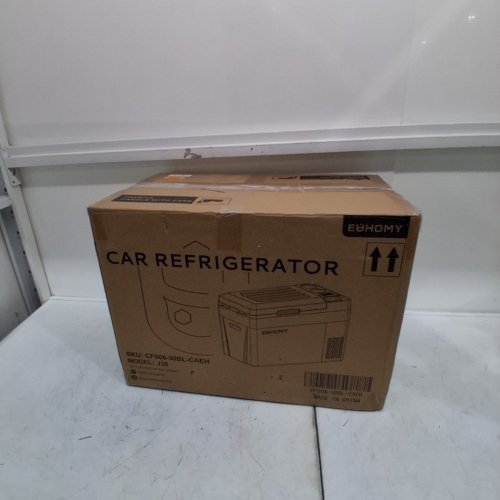 EUHOMY CAR ELECTRIC REFRIGERATOR COOLER WITH APP CONTROL - 30QT - 12V - BLACK/GREY (MODEL: J30) image 9