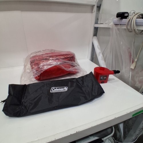 COLEMAN QUICKBED PLUS AIRBED WITH 4D PUMP - QUEEN - RED (MODEL: 2000029822) image 2