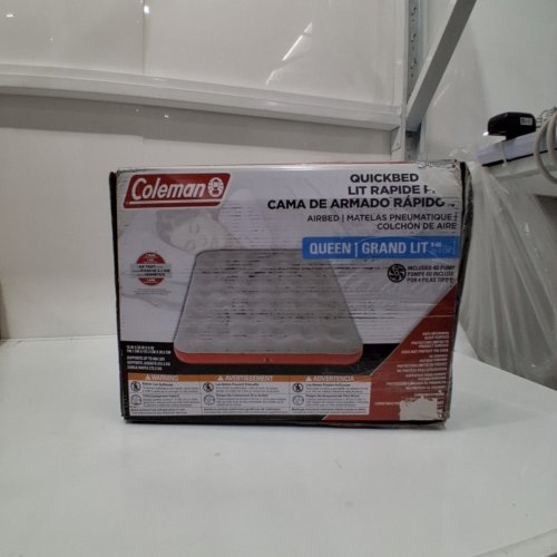 COLEMAN QUICKBED PLUS AIRBED WITH 4D PUMP - QUEEN - RED (MODEL: 2000029822) image 3