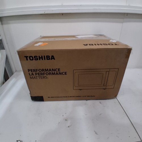 TOSHIBA COMPACT COUNTERTOP MICROWAVE OVEN WITH SOUND OFF MODE - 1.2CU.FT - 900W - STAINLESS STEEL (MODEL: ML-EM31P(SS)/CA) image 4
