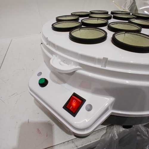CARIVIA 16-BALL AUTOMATIC POOL BALL CLEANER - 110 V, 22.5" RAIL - WHITE / CLEAR image 2