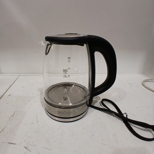 SALTON CORDLESS ELECTRIC TEMPERATURE CONTROL KETTLE - 1.7L - STAINLESS STEEL/BLACK (MODEL: 1691572) image 3
