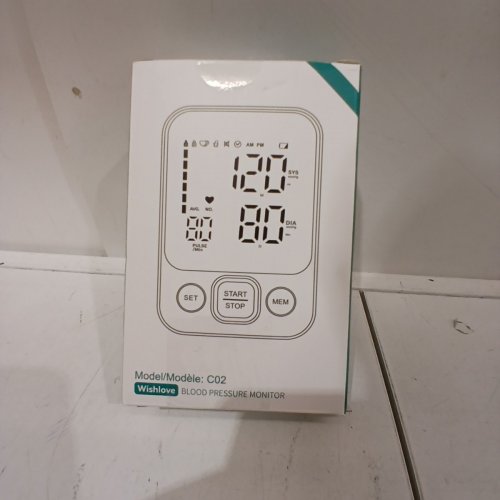 WISHLOVE ARM BLOOD PRESSURE MONITOR - WHITE (MODEL: C02) image 3