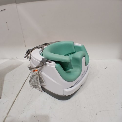 INGENUITY BABY BASE 2-IN-1 BOOSTER FEEDING AND FLOOR SEAT WITH SELF-STORING TRAY - MIST - (MODEL: ‎16728) image 2
