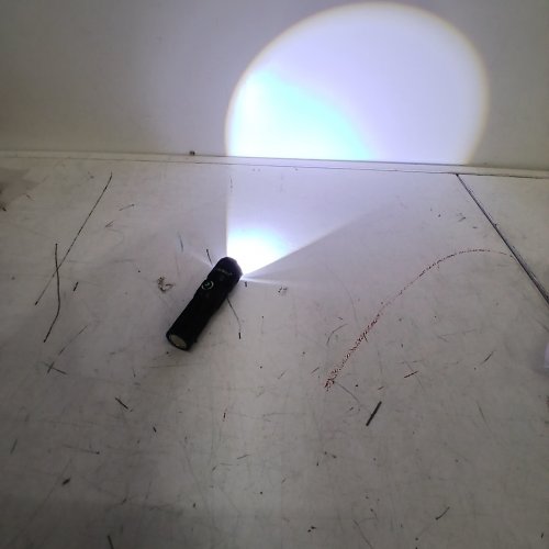 2PK UNROEVS RECHARGEABLE MAGNETIC MINI FLASHLIGHT - BLACK image 2