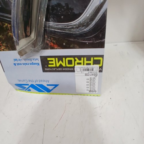 4PC AUTO VENTSHADE VENTVISOR - FITS VARIOUS RAM CREW CAB MODELS - CHROME - (MODEL: 684109) image 4