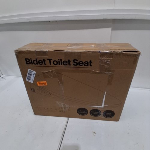 LXLU BIDET TOILET SEAT WITH SLOW CLOSE LID, HEAT, AND REMOTE - OVAL - WHITE (MODEL: RF001) image 5