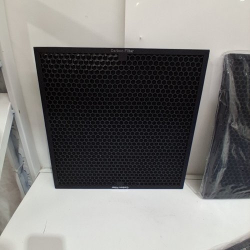 3PK AIR SCRUBBER CARBON FILTERS FOR VARIOUS AIR PURIFIERS - 16" X 16" X 1" - BLACK (MODEL: HEPA500) image 4
