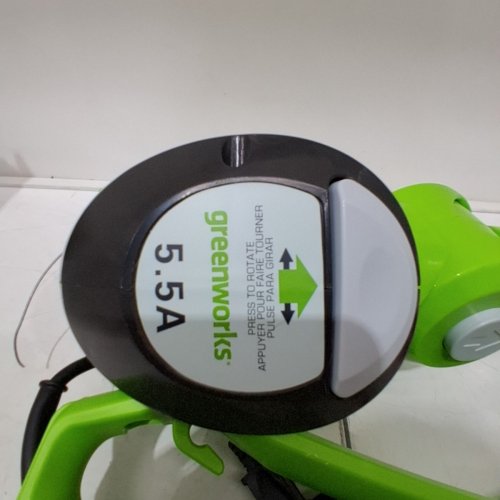 GREENWORKS CORDED STRING TRIMMER - 15" - 5.5AMP - GREEN - (MODEL: 21272) image 5