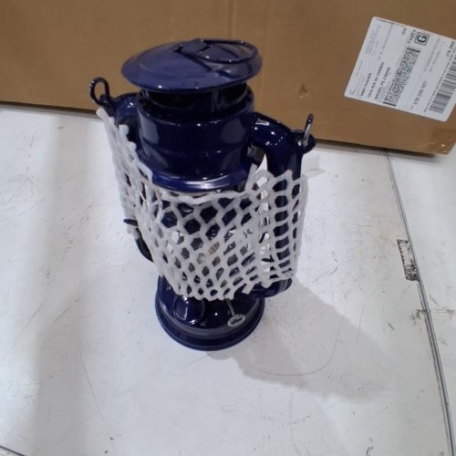 BEUFEE HURRICANE KEROSENE OIL HANGING LANTERN LIGHT - 9.6" - DARK BLUE (MODEL: BEUFEEG0325NMVCX-01) image 2