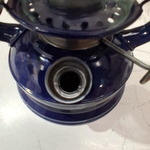 BEUFEE HURRICANE KEROSENE OIL HANGING LANTERN LIGHT - 9.6" - DARK BLUE (MODEL: BEUFEEG0325NMVCX-01) image 4