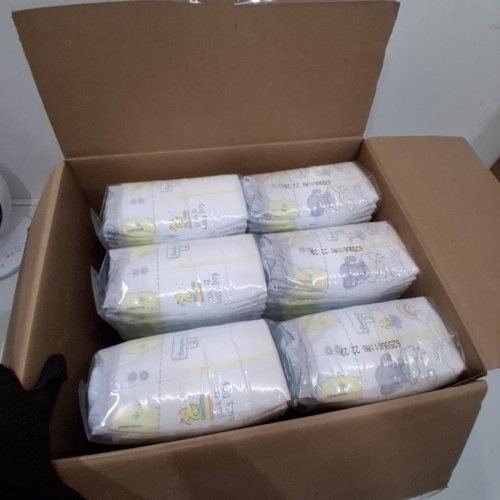 186PK PAMPERS SWADDLERS DISPOSABLE DIAPERS - SIZE 2 image 2