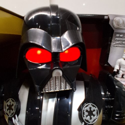 FISHER-PRICE STAR WARS IMAGINEXT DARTH VADER BOT - 27" H X 15.5" W - BLACK (MODEL: HXG51-9564) image 3